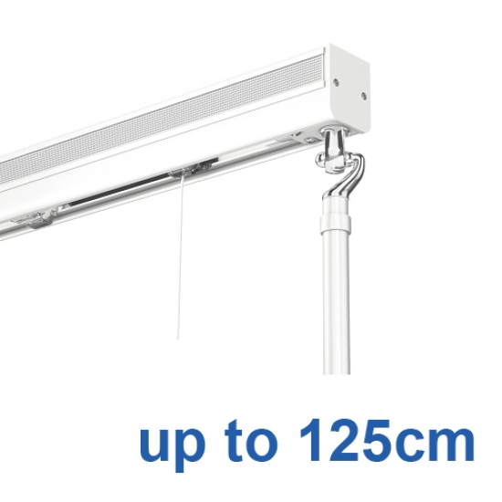 Elite Crank Operated Roman Blind system up to 125cm Complete Elite Crank Operated Roman Blind system up to 125cm Complete
