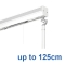 Elite Crank Operated Roman Blind system up to 125cm Complete