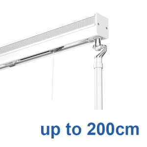 Elite Crank Operated Roman Blind system up to 200cm Complete