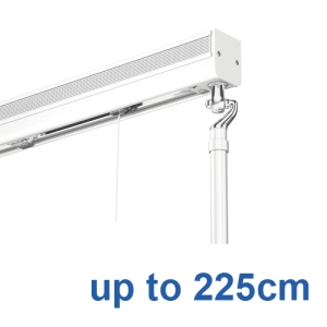 Elite Crank Operated Roman Blind system up to 225cm Complete