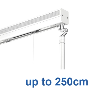 Elite Crank Operated Roman Blind system up to 250cm Complete