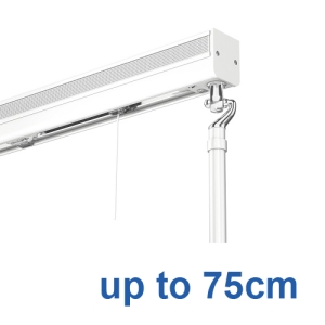 Elite Crank Operated Roman Blind system up to 75cm Complete
