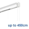 Elite Chain Operated Roman Blind system up to 450cm Complete