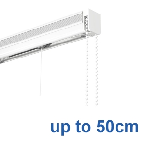 Elite Chain Operated Roman Blind system up to 50cm Complete