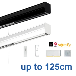 Elite Motorised Roman Blind system up to 125cm Complete
