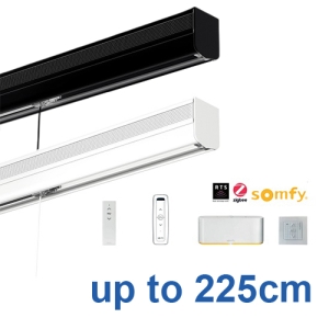 Elite Motorised Roman Blind system up to 225cm Complete