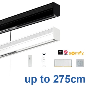 Elite Motorised Roman Blind system up to 275cm Complete