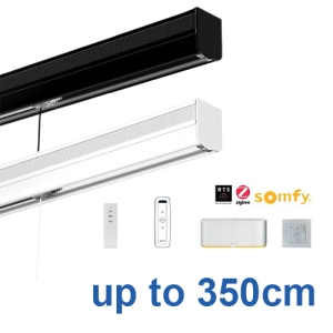 Elite Motorised Roman Blind system up to 350cm Complete