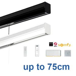 Elite Motorised Roman Blind system up to 75cm Complete