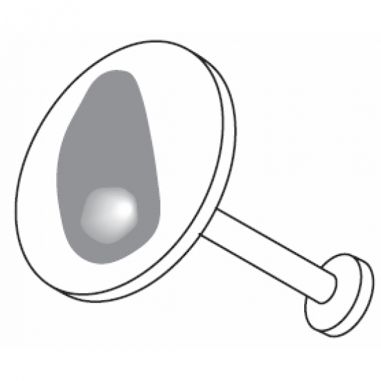 Holdback with Mother of Pearl complete with arm (Obsolete) Holdback with Mother of Pearl complete with arm (Obsolete)