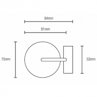 Fused Ball 84mm Finial for 50mm pole (Each) (Discontinued June 2022) Fused Ball 84mm Finial for 50mm pole (Each) (Discontinued June 2022)