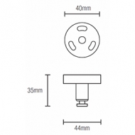 Top fix bracket (Each) Top fix bracket (Each)