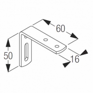 Wall Bracket (60mm) Wall Bracket (60mm)