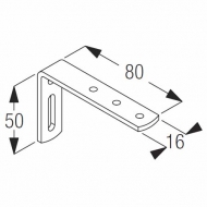 Wall Bracket (80mm) Wall Bracket (80mm)
