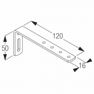 Wall Bracket (120mm) Wall Bracket (120mm)