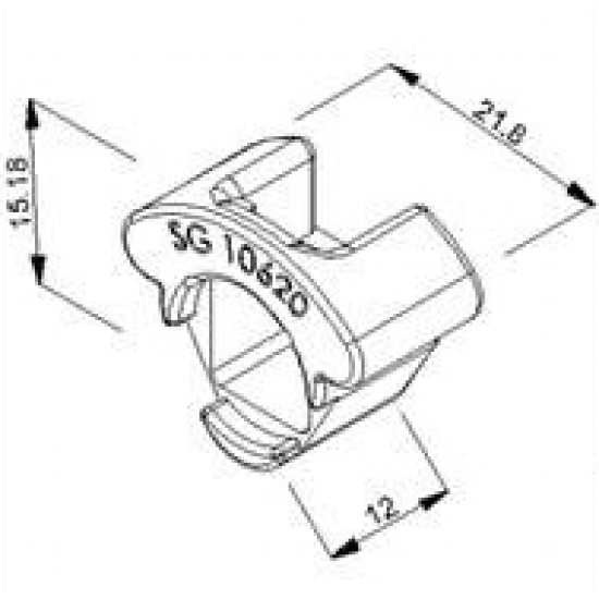 Motor Flange (Elero) (Each)