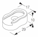 Double base long (side guide) (Each)