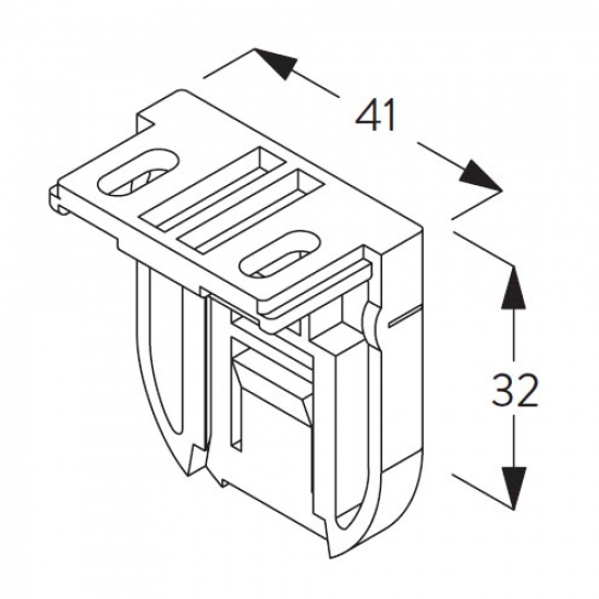 Bracket chain side (Each)