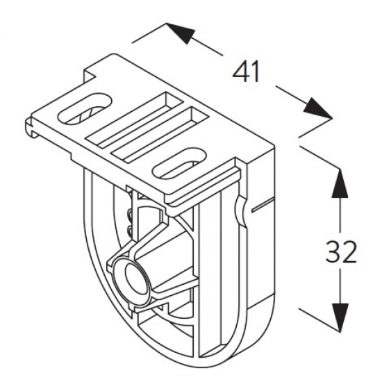 Bracket support side (Each)