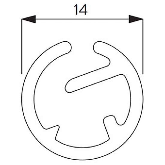 Weight bar (per metre)