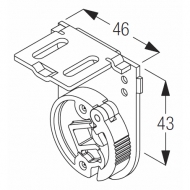 bracket Right, top fix (Each) bracket Right, top fix (Each)