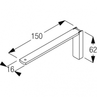 Smart fix 150mm Bracket Set (made up of parts 11122 + 11116) Smart fix 150mm Bracket Set (made up of parts 11122 + 11116)