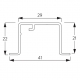 Recess Profile for 6870 and 3870 systems in White or Black