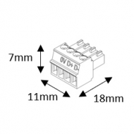 4-Pin Connector for 5600 SMART module (Each) 4-Pin Connector for 5600 SMART module (Each)