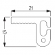 Zip Profile (per Metre)