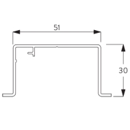 Recess Profile (Per Metre)