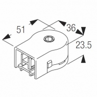 Belt return endpiece (Each) Belt return endpiece (Each)