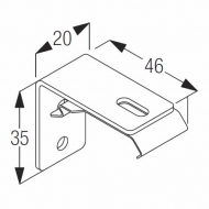 Wall/Ceiling Bracket (Discontinued) Wall/Ceiling Bracket (Discontinued)