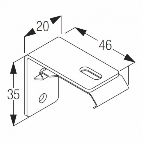 Wall/Ceiling Bracket (Discontinued)