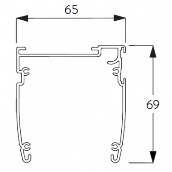 Profile (per metre)