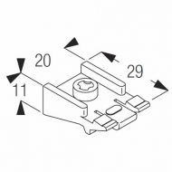 Top fix bracket Top fix bracket