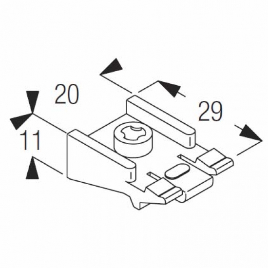 Top fix bracket