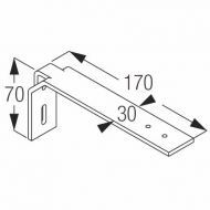 Extension bracket (Discontinued)  Extension bracket (Discontinued)