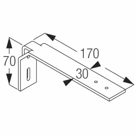 Extension bracket (Discontinued) 