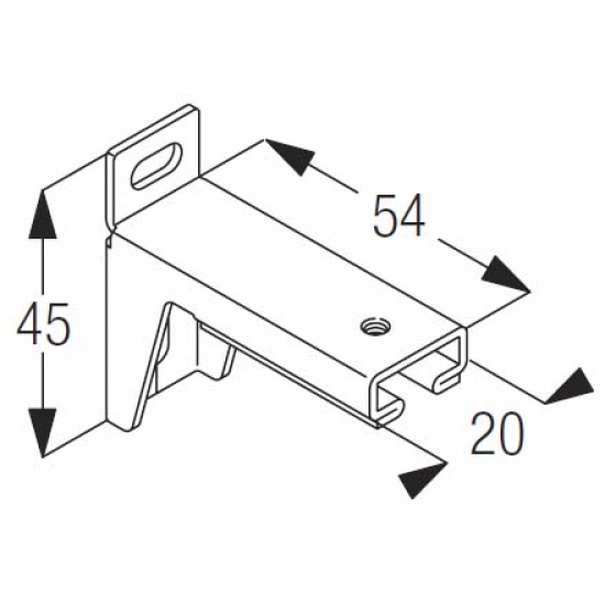 Adjustable bracket base (Each) (Obsolete)