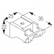 Universal nylon bracket (standard) Universal nylon bracket (standard)
