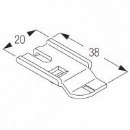 Twist clamp (Metal) Twist clamp (Metal)