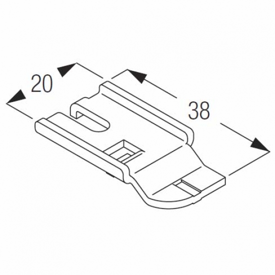 Twist clamp (Metal)