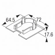 Ceiling cover plate (Discontinued) Ceiling cover plate (Discontinued)