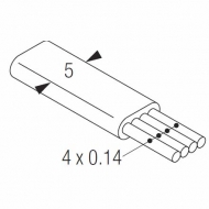 4 core low voltage cable (per metre) (Discontinued) 4 core low voltage cable (per metre) (Discontinued)