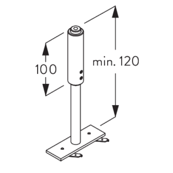 Hanger with Plate (Each)