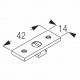 Ceiling fix plate Double (Type 2) (Each)