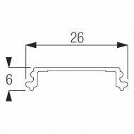 8002 rail ONLY (per metre) (Obsolete) 8002 rail ONLY (per metre) (Obsolete)