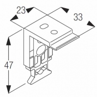 Snap bracket Snap bracket