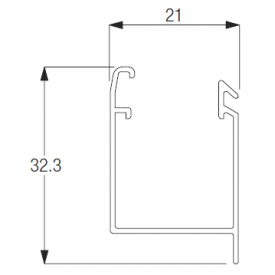 Profile (per metre)