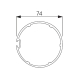 Tube 74mm